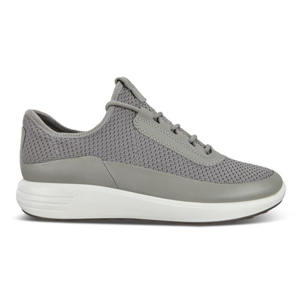 ECCO Womens Sneakers Grey - Soft 7 Runner - VFQ-514963